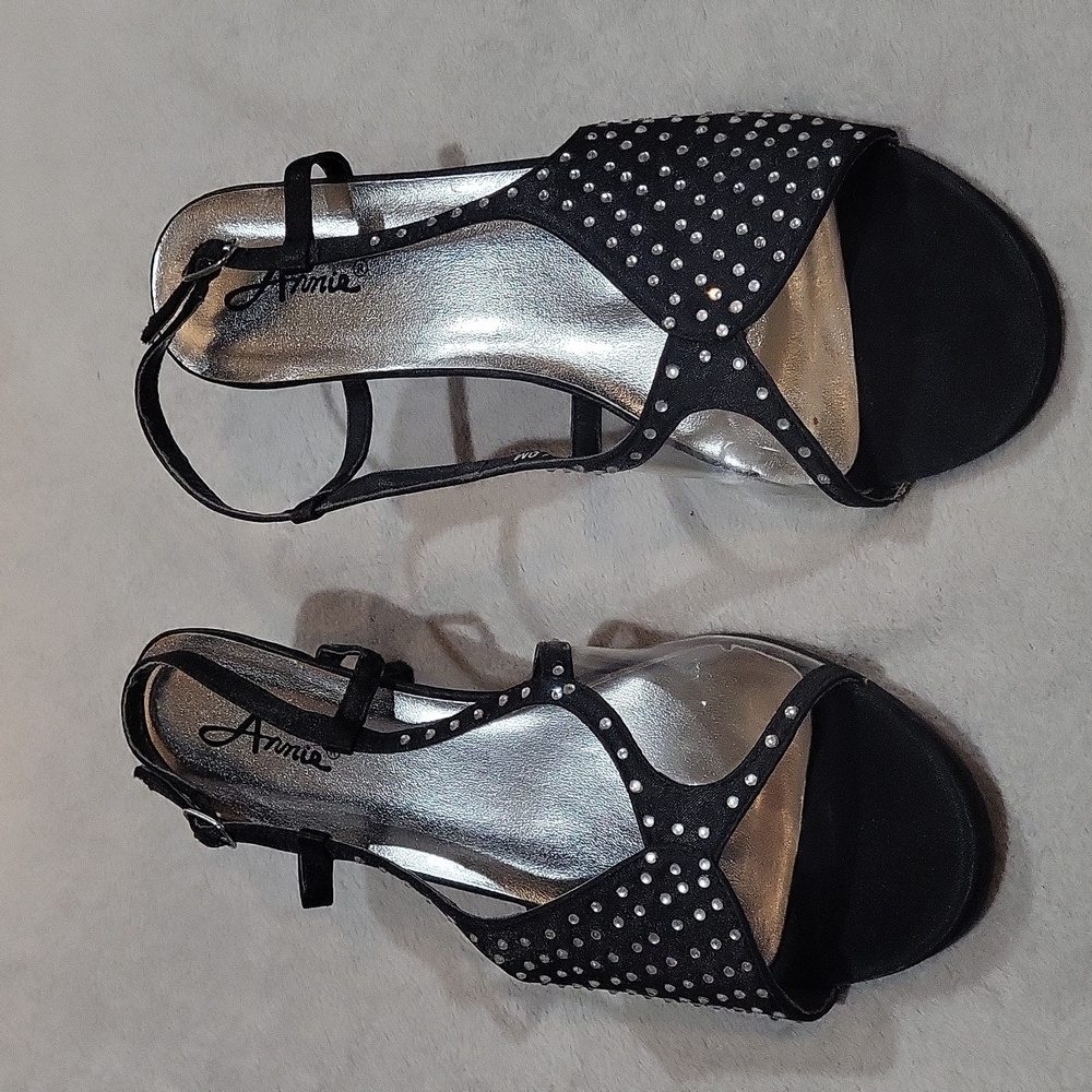 Annie Rhinestone Heels - Picture 2 of 12